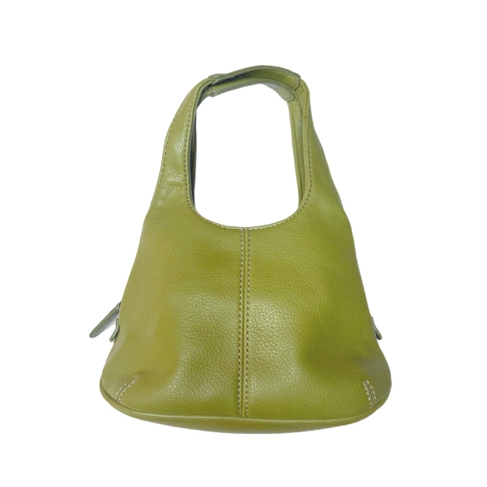 ( SOLD) Vintage kiwi green Nine West mini purse